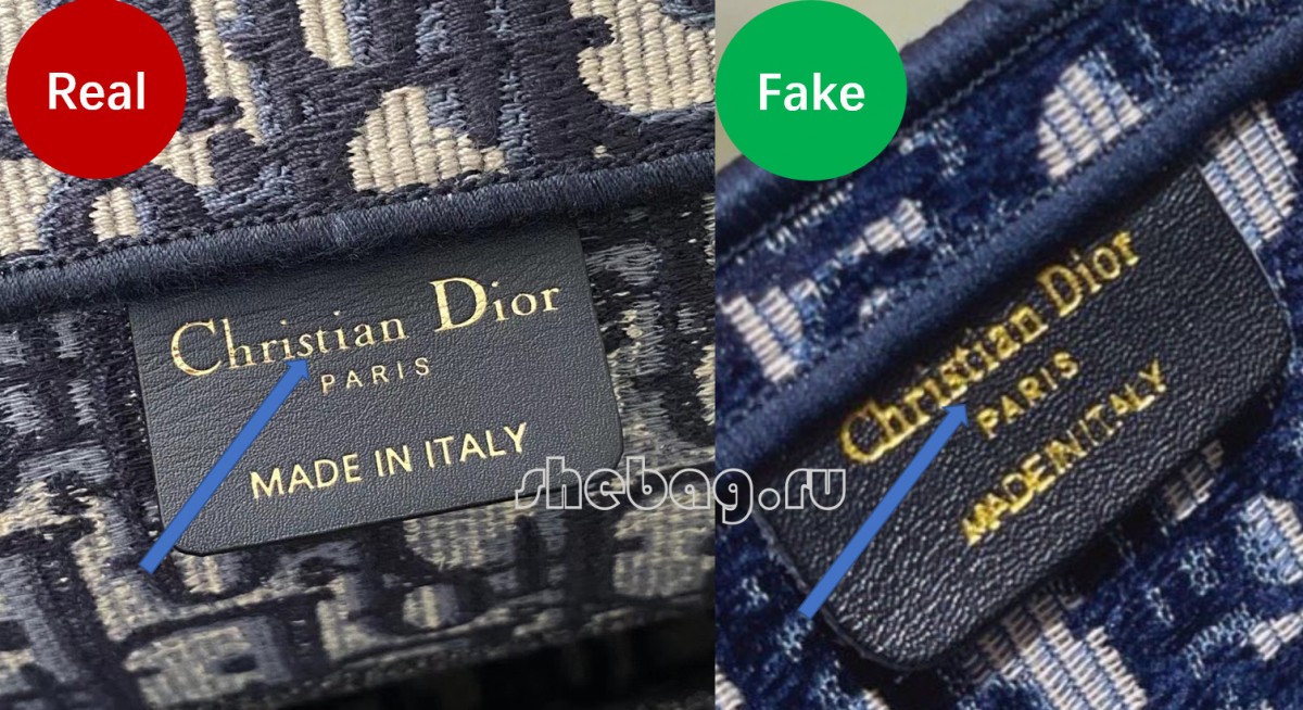 Nola aurkitu diseinatzaile poltsa faltsu bat? (argazki faltsuak eta benetakoak): Dior (2022 eguneratua) - Louis Vuitton poltsa faltsuen kalitate onenaren lineako denda, diseinatzaile poltsa erreplika