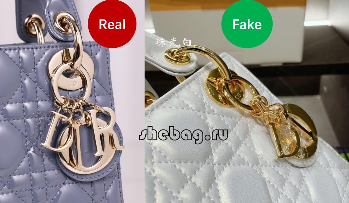 Sahte bir tasarımcı çantası nasıl anlaşılır? (gerçek fotoğraflara karşı sahte fotoğraflar): Dior (2022 güncellendi)-En İyi Kalite Sahte Louis Vuitton Çanta Online Mağazası, Replika tasarım çanta ru