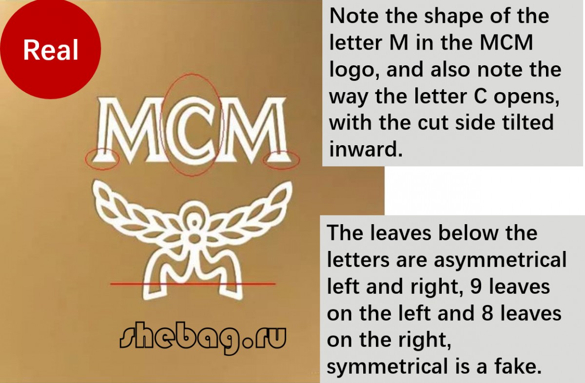 How to spot a fake designer bag?(fake vs real photos): MCM-Best Quality Fake Louis Vuitton Bag Online Store, Replica designer bag ru