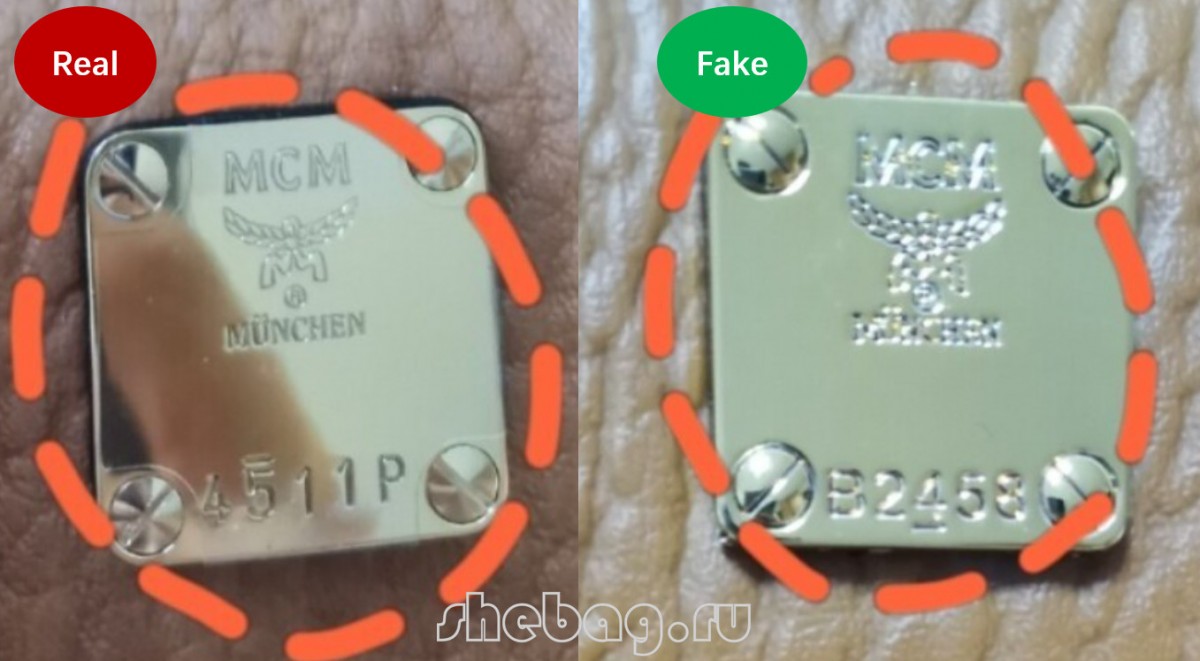 How to spot a fake designer bag?(fake vs real photos): MCM-Best Quality Fake Louis Vuitton Bag Online Store, Replica designer bag ru