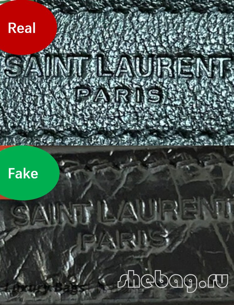 Hvordan får man øje på en falsk designertaske?(falske vs rigtige billeder): YSL (2022 opdateret)-Bedste kvalitet falske Louis Vuitton taske onlinebutik, replika designertaske ru