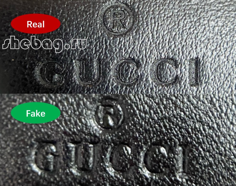 Kiel ekvidi falsan dezajnistsakon? (falsaj kontraŭ realaj fotoj): Gucci (2022 ĝisdatigita) - Plej Bonkvalita Falsa Louis Vuitton Bag Online Store, Replica dezajnista sako ru