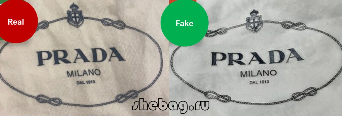 Yadda ake gano jakar zanen karya?(ƙarya vs ainihin hotuna): Prada (an sabunta 2022) -Mafi kyawun ingancin Jakar Louis Vuitton Bag Online Store, Replica designer bag ru