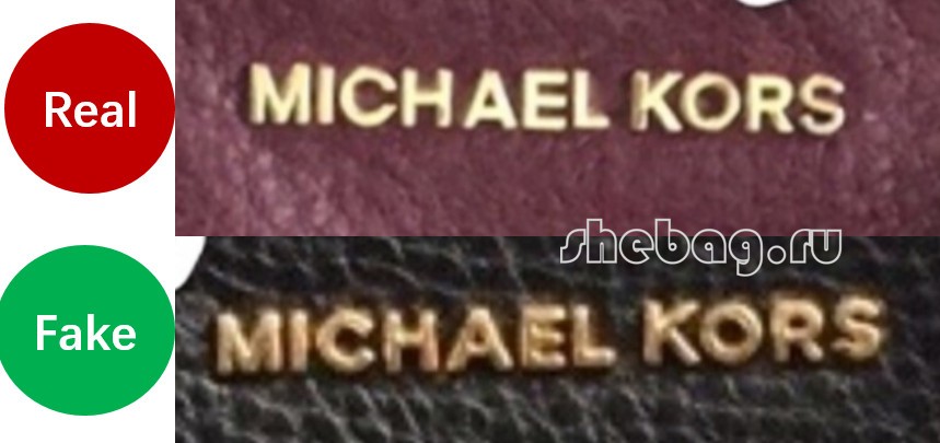 How to spot a fake designer bag?(fake vs real photos photos): Michael Kors-Best Quality Fake designer Bag Review, Replica designer bag ru