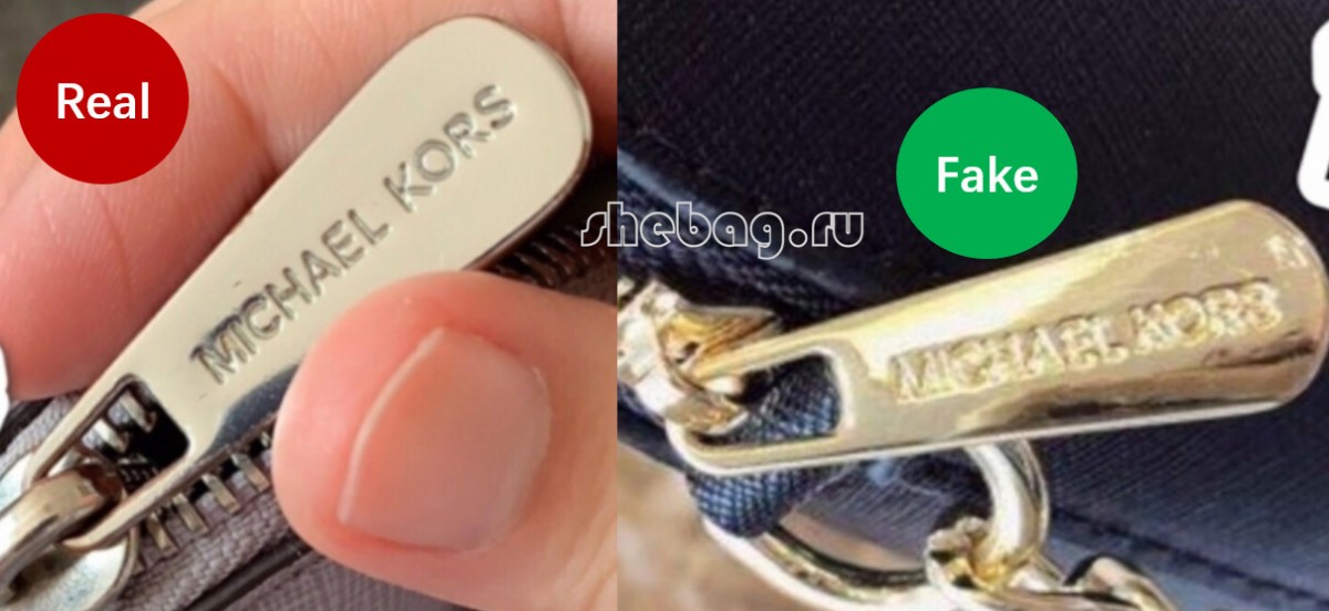 Bagaimana cara melihat beg pereka palsu? (Foto palsu vs foto sebenar): Michael Kors-Kedai Dalam Talian Beg Louis Vuitton Palsu Kualiti Terbaik, Beg reka bentuk replika ru