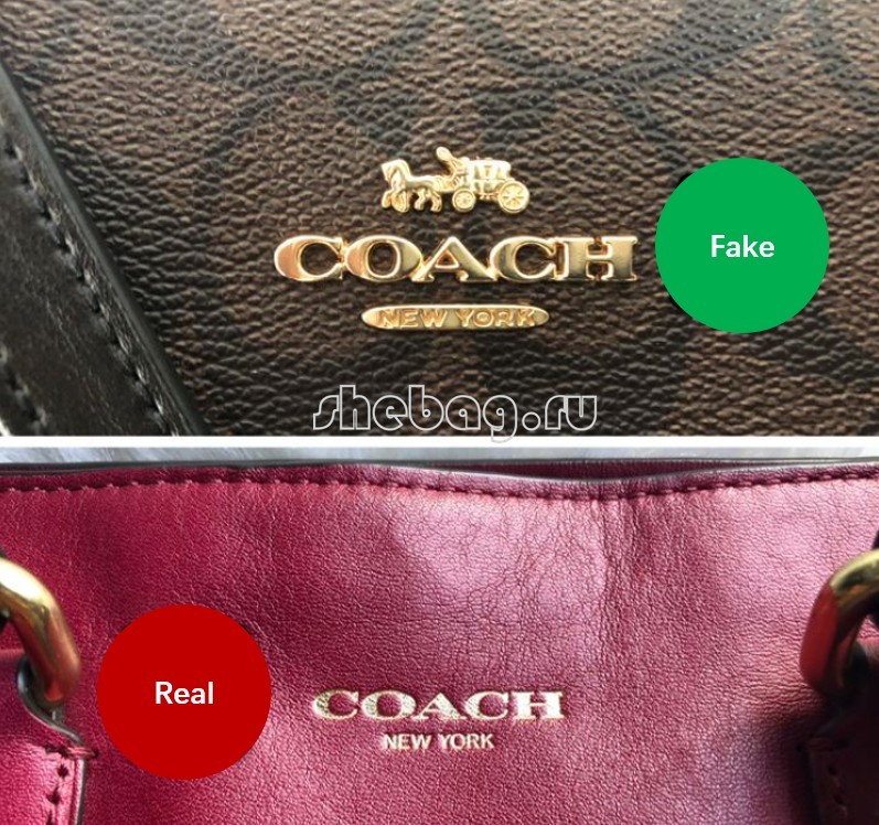 Comment repérer un faux sac de créateur? (fausses vs vraies photos): Coach (mise à jour 2022) -Boutique en ligne de faux sacs Louis Vuitton de la meilleure qualité, réplique de sac de créateur ru