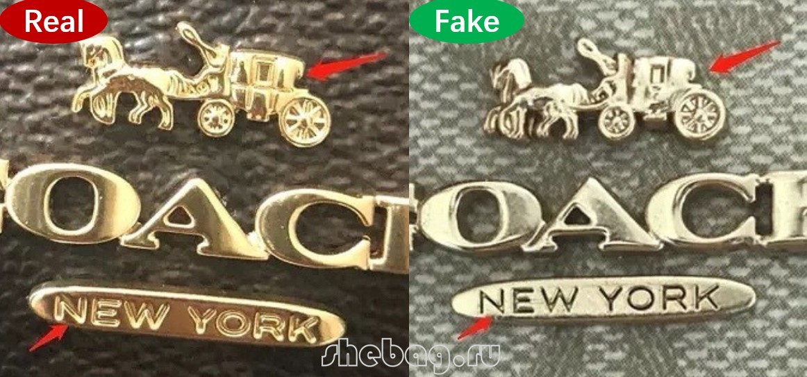 Cum să găsești o geantă de designer falsă? (fotografii false vs reale): Coach (actualizat în 2022)-Magazin online de geanți Louis Vuitton fals de cea mai bună calitate, Replica geantă de designer ru