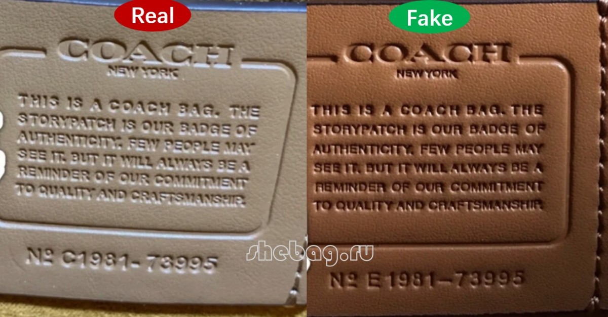 Cum să găsești o geantă de designer falsă? (fotografii false vs reale): Coach (actualizat în 2022)-Magazin online de geanți Louis Vuitton fals de cea mai bună calitate, Replica geantă de designer ru