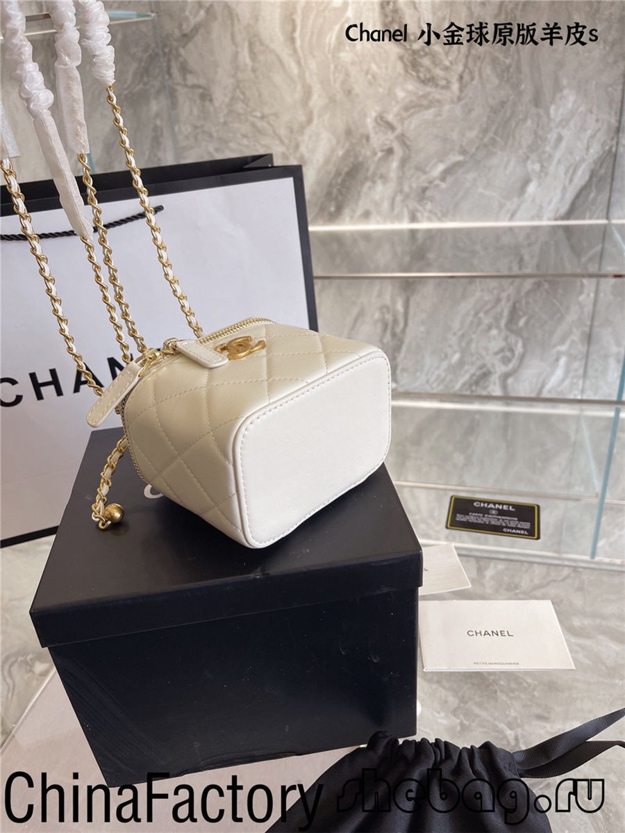 Replika e çantës së vaniteve Chanel në Ebay: Small Vanity (special 2022)-Dyqani në internet i çantave të rreme Louis Vuitton me cilësi më të mirë, kopje e çantës së stilistit ru