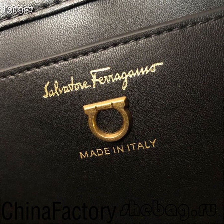 Salvatore Ferragamo Trifolio replica bag online sale (2022 updated)-Best Quality Fake designer Bag Review, Replica designer bag ru
