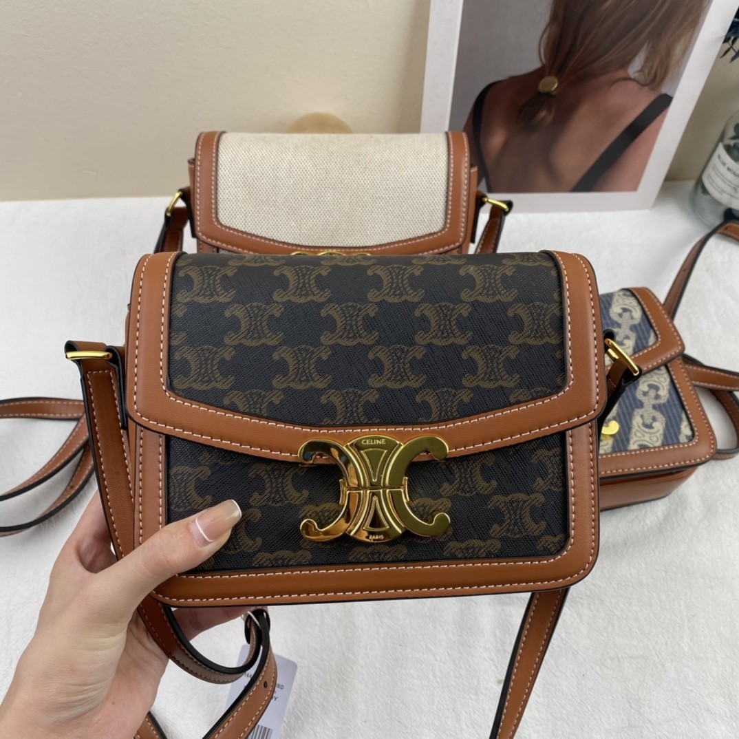 One of the most popular replica bags this year: Celine Triomphe (2022 edition)-Best Quality Fake designer Bag Review, Replica designer bag ru