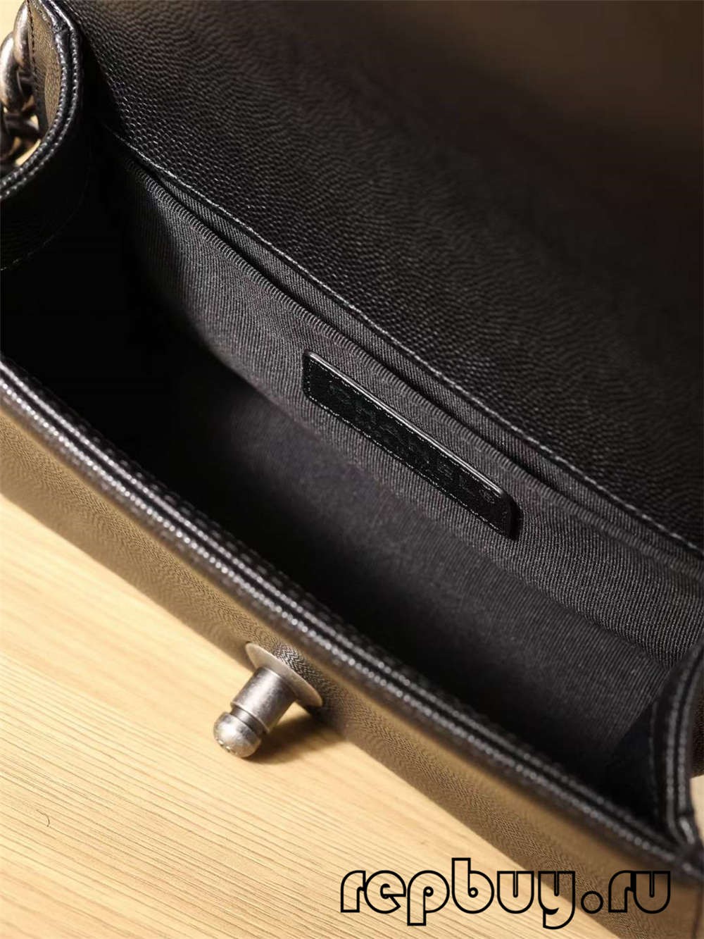 Chanel Leboy top replica handbags Inner label details (2022 Edition)-Best Quality Fake designer Bag Review, Replica designer bag ru