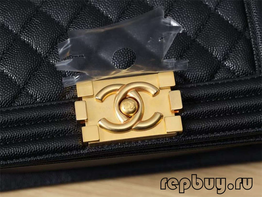 Chanel Le boy top replica handbags small gold buckle latch detail (2022 Updated)-Best Quality Fake designer Bag Review, Replica designer bag ru