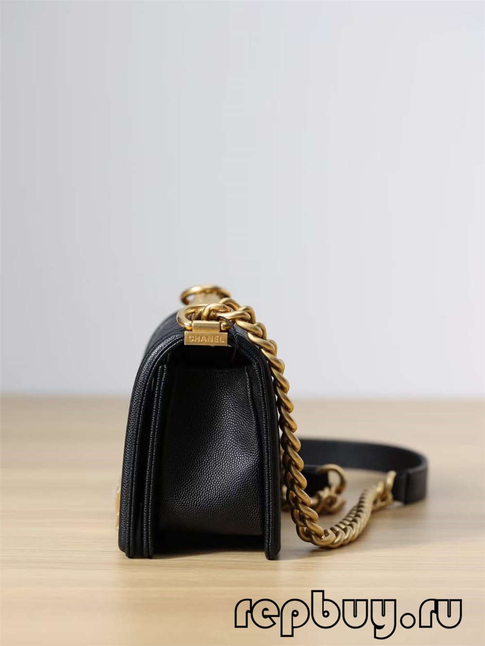Chanel Le boy top replica handbags small gold buckle detail (2022 Latest)-Best Quality Fake designer Bag Review, Replica designer bag ru