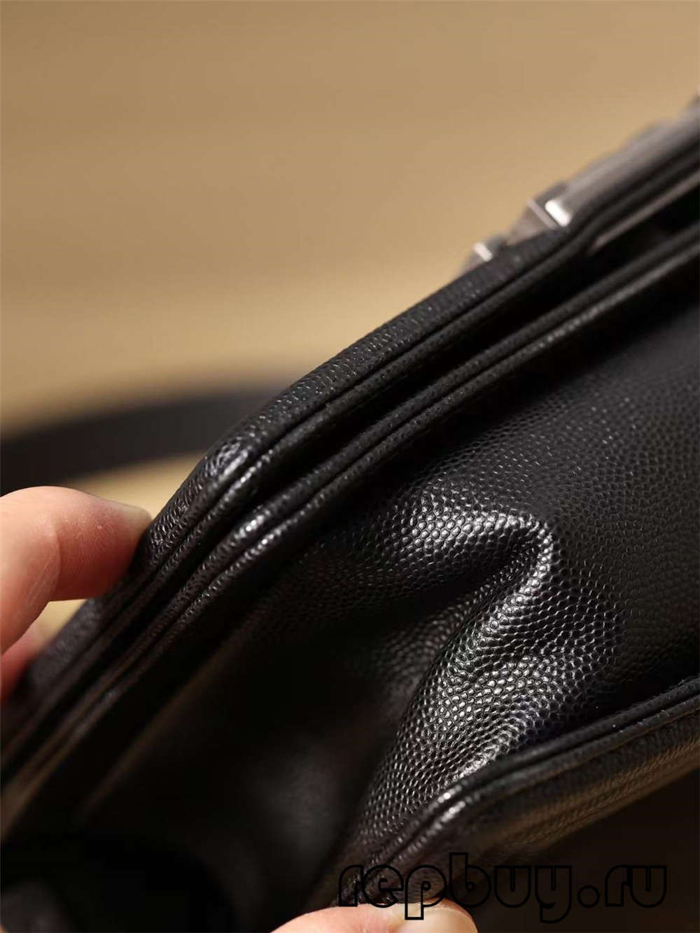 Chanel Leboy Top Replica Handbag Medium Black Detail (2022 Edition)-Best Quality Fake designer Bag Review, Replica designer bag ru