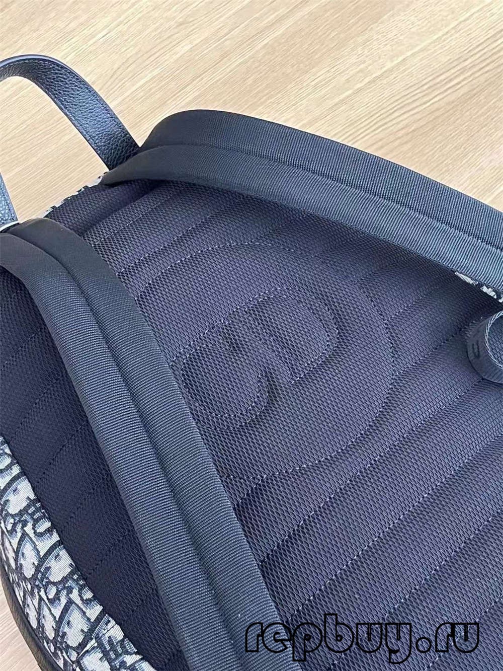 Dior top replica duffel bag blue embroidery Oblique print details (2022 Edition)-Best Quality Fake designer Bag Review, Replica designer bag ru