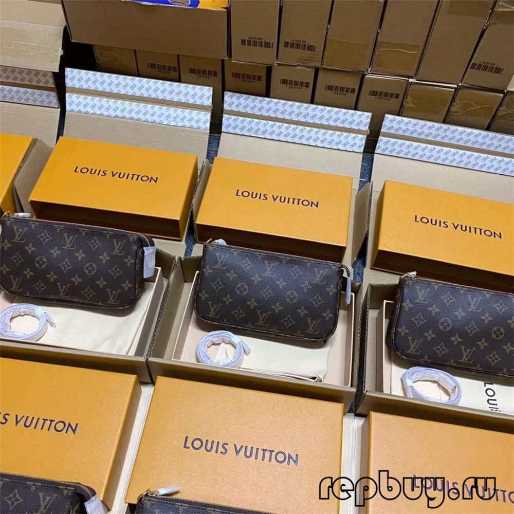 Louis Vuitton M40712 Pochette Accessoires top Replica Handbags Shipping (2022 Latest)-Best Quality Fake designer Bag Review, Replica designer bag ru