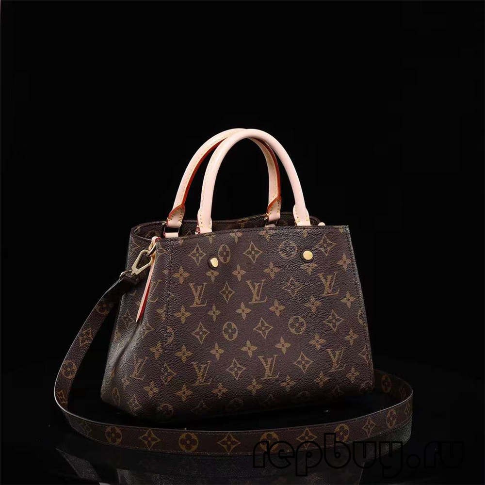 Louis Vuitton M41055 29cm Montaigne BB top replica bags Craft Details (2022 Special)-Best Quality Fake designer Bag Review, Replica designer bag ru