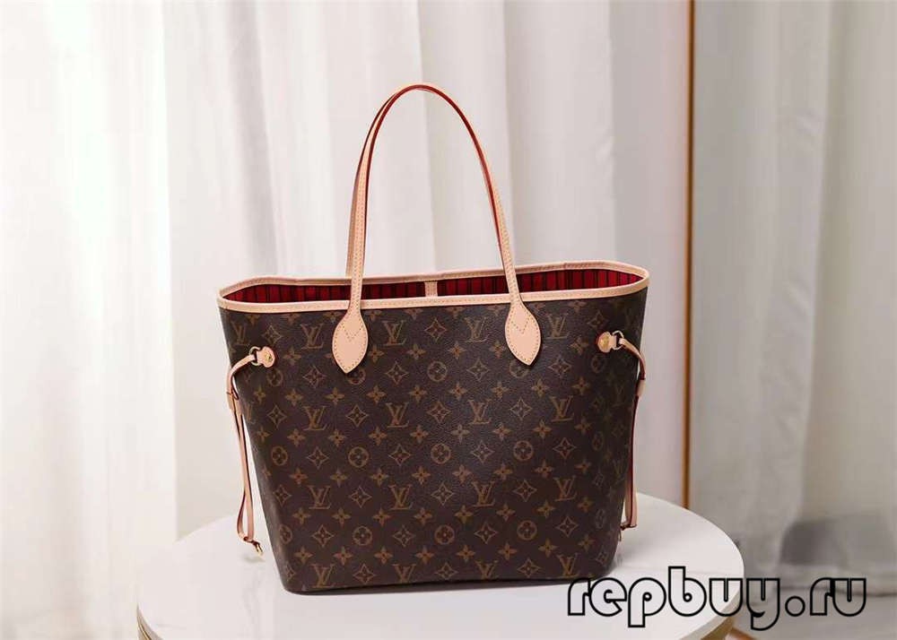 Louis Vuitton M41177 NeverFull Classic Medium Shopper 31cm Top Replica Bags (2022 Latest)-Best Quality Fake designer Bag Review, Replica designer bag ru