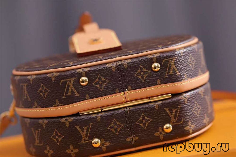 Louis Vuitton M43514 PETITE BOITE CHAPEAU Bosses de rèplica superior de 17.5 cm Detalls de maquinari i manualitats (edició 2022)-Botiga en línia de bosses falses de Louis Vuitton de millor qualitat, rèplica de bosses de disseny ru