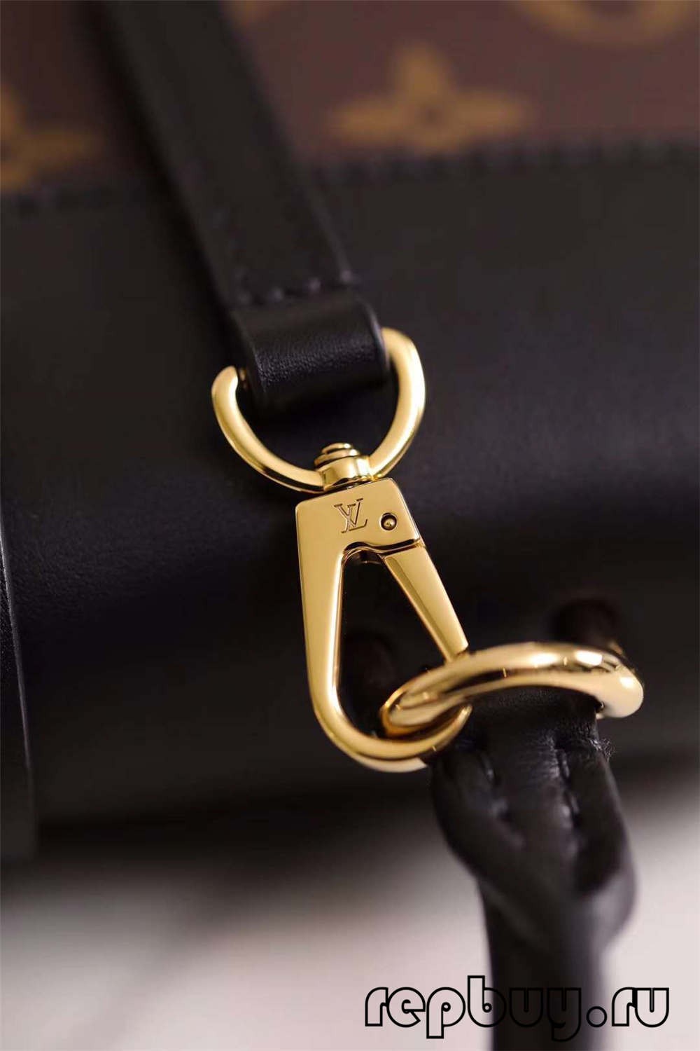 Louis Vuitton M44141 20cm Lock BB Black Top Replika Taschen (2022 Special)-Beste Qualität gefälschte Louis Vuitton-Taschen Online-Shop, Replik-Designer-Tasche ru