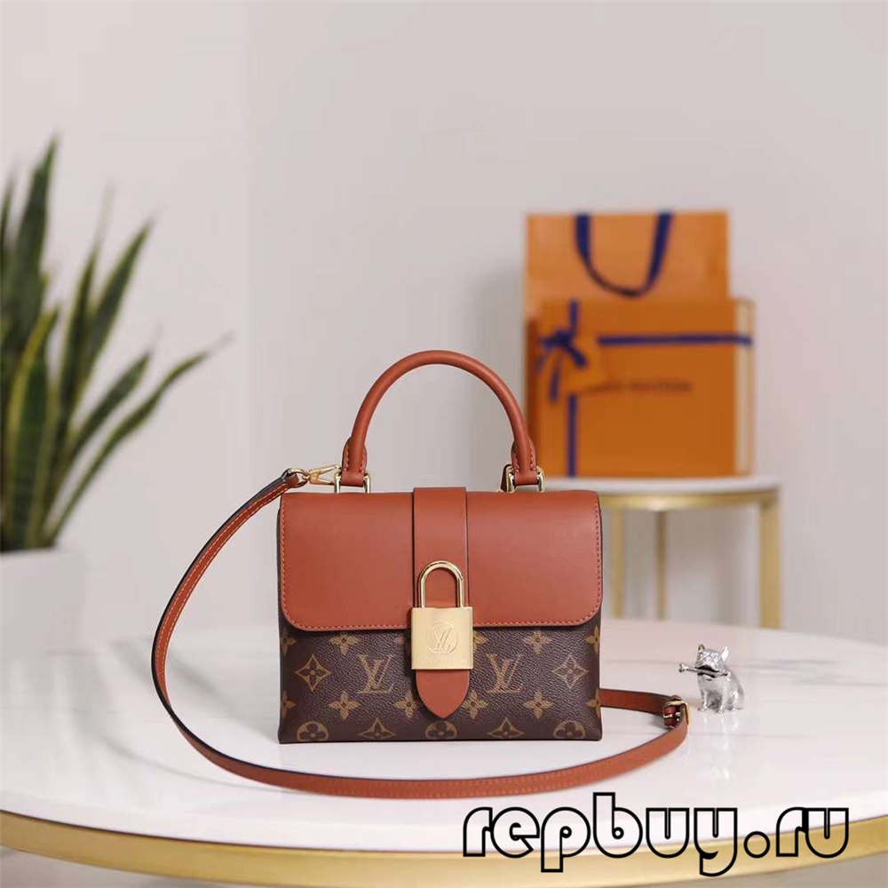 Louis Vuitton M44654 20 см құлып BB қоңыр жоғарғы көшірме сөмкелері (арнайы 2022)-Best Quality Fake Louis Vuitton Bag Online Store, Replica designer bag ru
