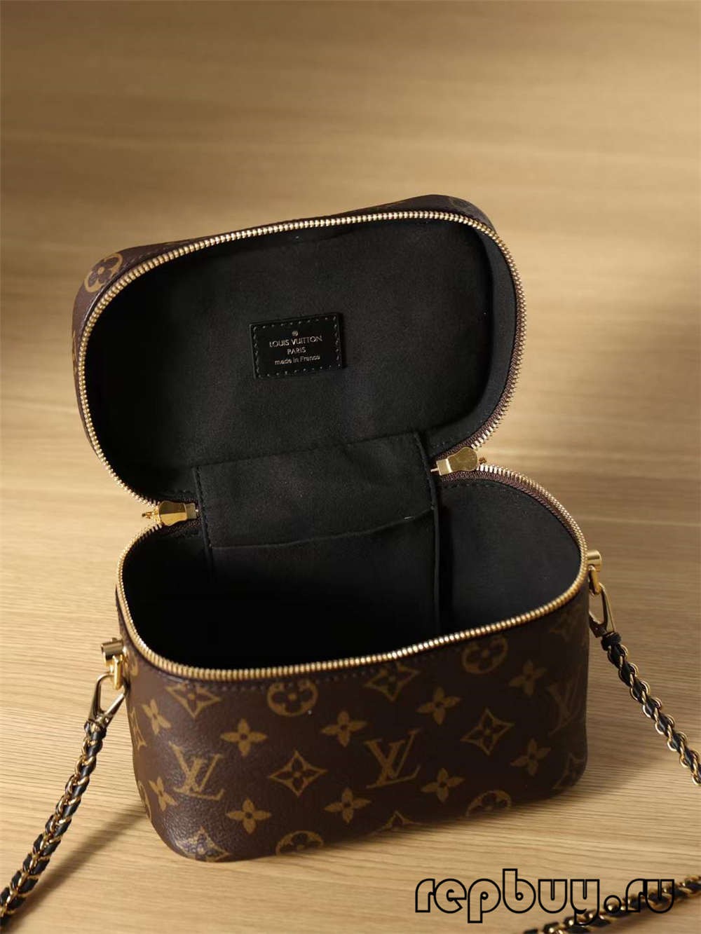 Louis Vuitton M45165 VANITY Small Top Replica Handbag-ի պատկերանշանը և փակման մանրամասները (2022 թ. թարմացվել է)-Լավագույն որակի կեղծ Louis Vuitton պայուսակների առցանց խանութ, Replica դիզայներական պայուսակ ru