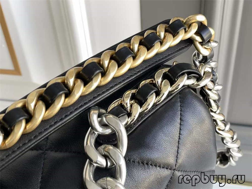 Chanel 19 Schwaarz Gold Schnalle Topqualitéit Replikabeutel (2022 aktualiséiert)-Bescht Qualitéit Fake Louis Vuitton Bag Online Store, Replica Designer Bag ru