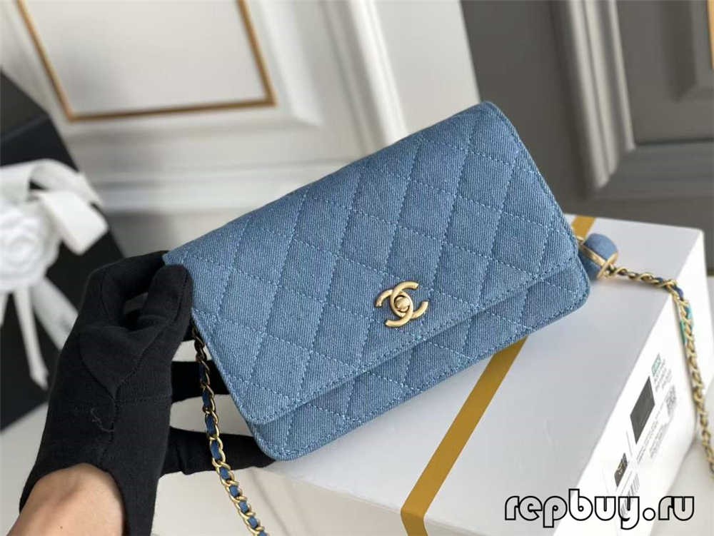 Chanel WOC denim top quality replica bag (2022 updated)-Best Quality Fake designer Bag Review, Replica designer bag ru