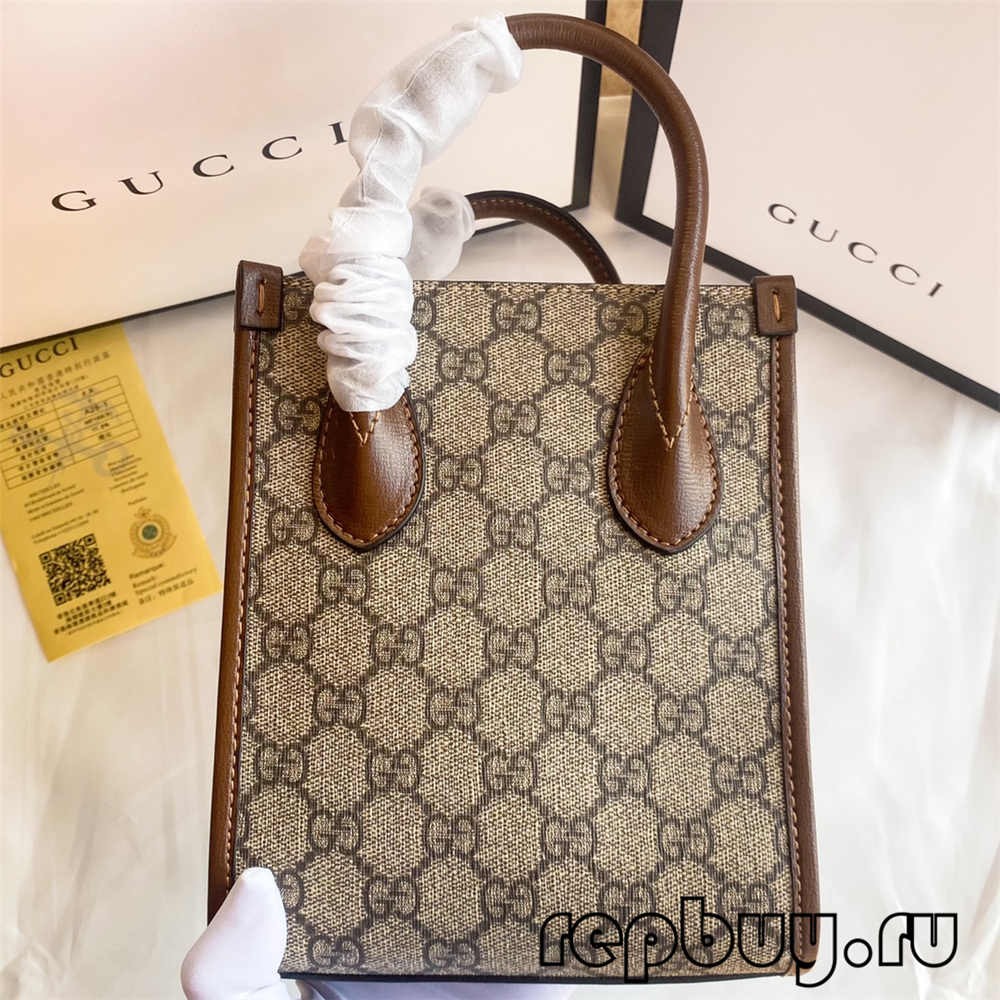 Сумка Gucci Tote Mini лепшай якасці (абноўлена ў 2022 годзе)-Інтэрнэт-крама падробленай сумкі Louis Vuitton лепшай якасці, рэплікі дызайнерскай сумкі ru