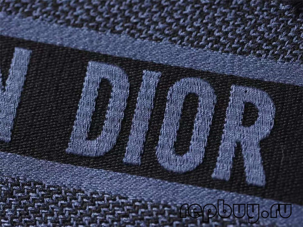 Najboljša replika vrečk Dior Book Tote: vezenine z modrimi resicami (Najnovejše 2022)-Best Quality Fake Louis Vuitton Bag Online Store, Replica designer bag ru