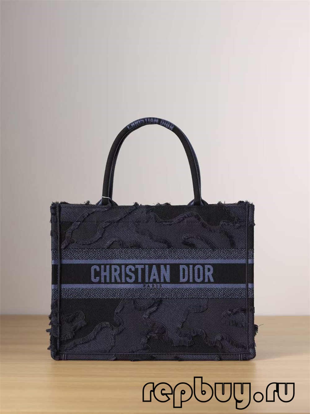 Najboljša replika vrečk Dior Book Tote: vezenine z modrimi resicami (Najnovejše 2022)-Best Quality Fake Louis Vuitton Bag Online Store, Replica designer bag ru