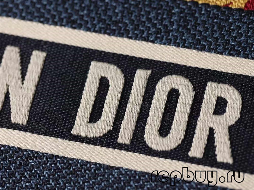 Dior Book Tote best quality replica bags：Blue Maple Leaf Print Embroidery (2022 Updated)-בעסטער קוואַליטעט שווינדל לוי ווויטטאָן באַג אָנליין קראָם, רעפּליקע דיזיינער זעקל רו