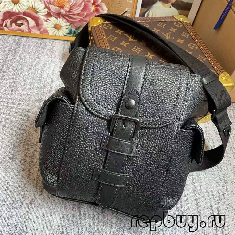 Louis Vuitton CHRISTOPHER M58495 black Best quality replica bag (2022 updated)-Najlepsza jakość fałszywych torebek Louis Vuitton Sklep internetowy, projektant repliki torebki ru