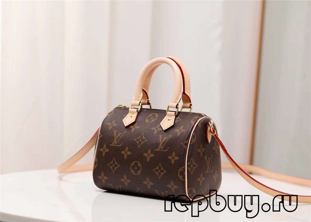 Louis Vuitton M81085 Nano Speedy 16cm top quality replica bags（2022 Updated）-Best Quality Fake designer Bag Review, Replica designer bag ru