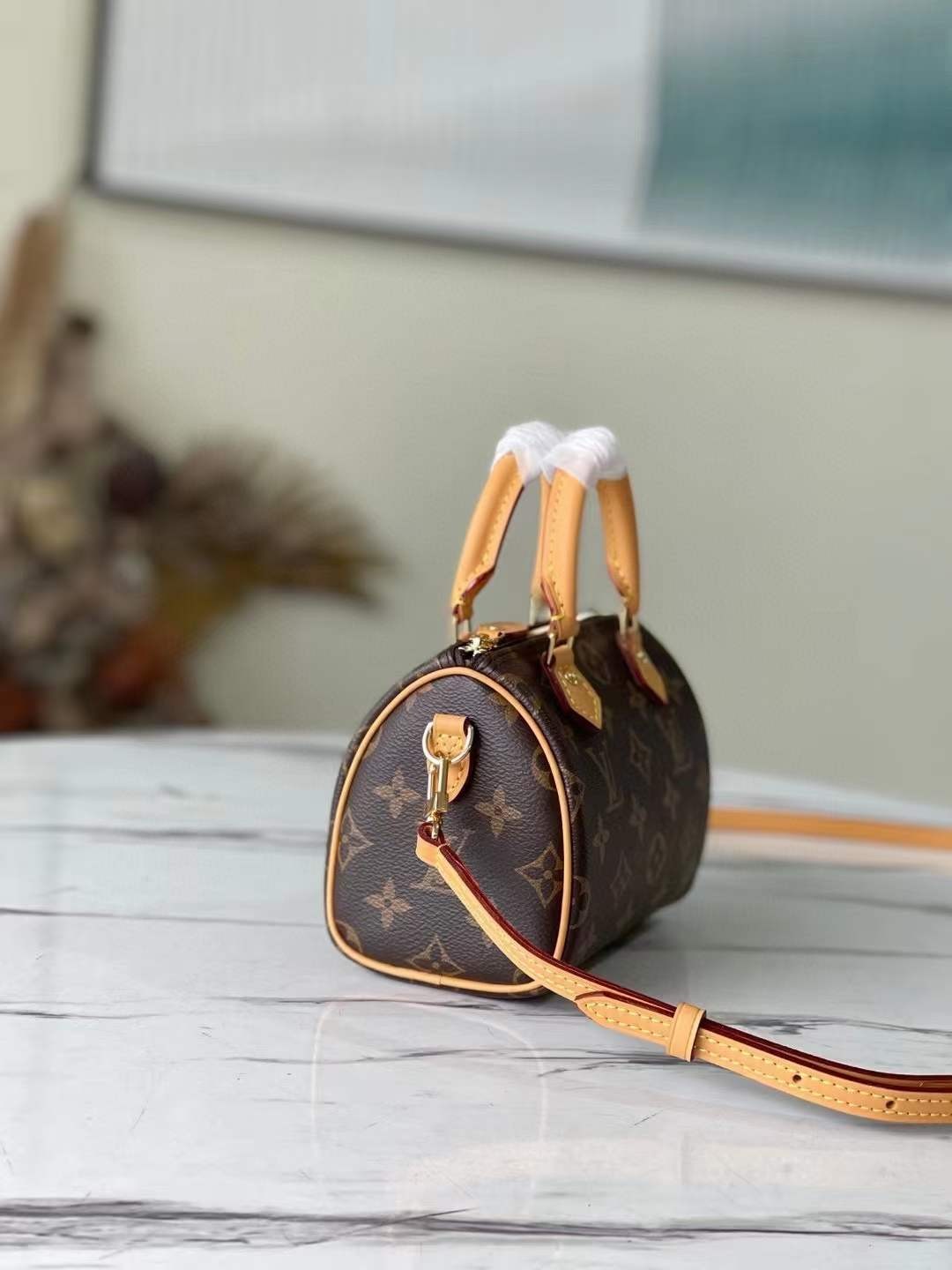 Louis Vuitton M81085 NANO SPEEDY Best quality replica bag (2022 updated)-उत्तम गुणवत्ता नकली लुई Vuitton बैग ऑनलाइन स्टोर, प्रतिकृति डिजाइनर बैग ru