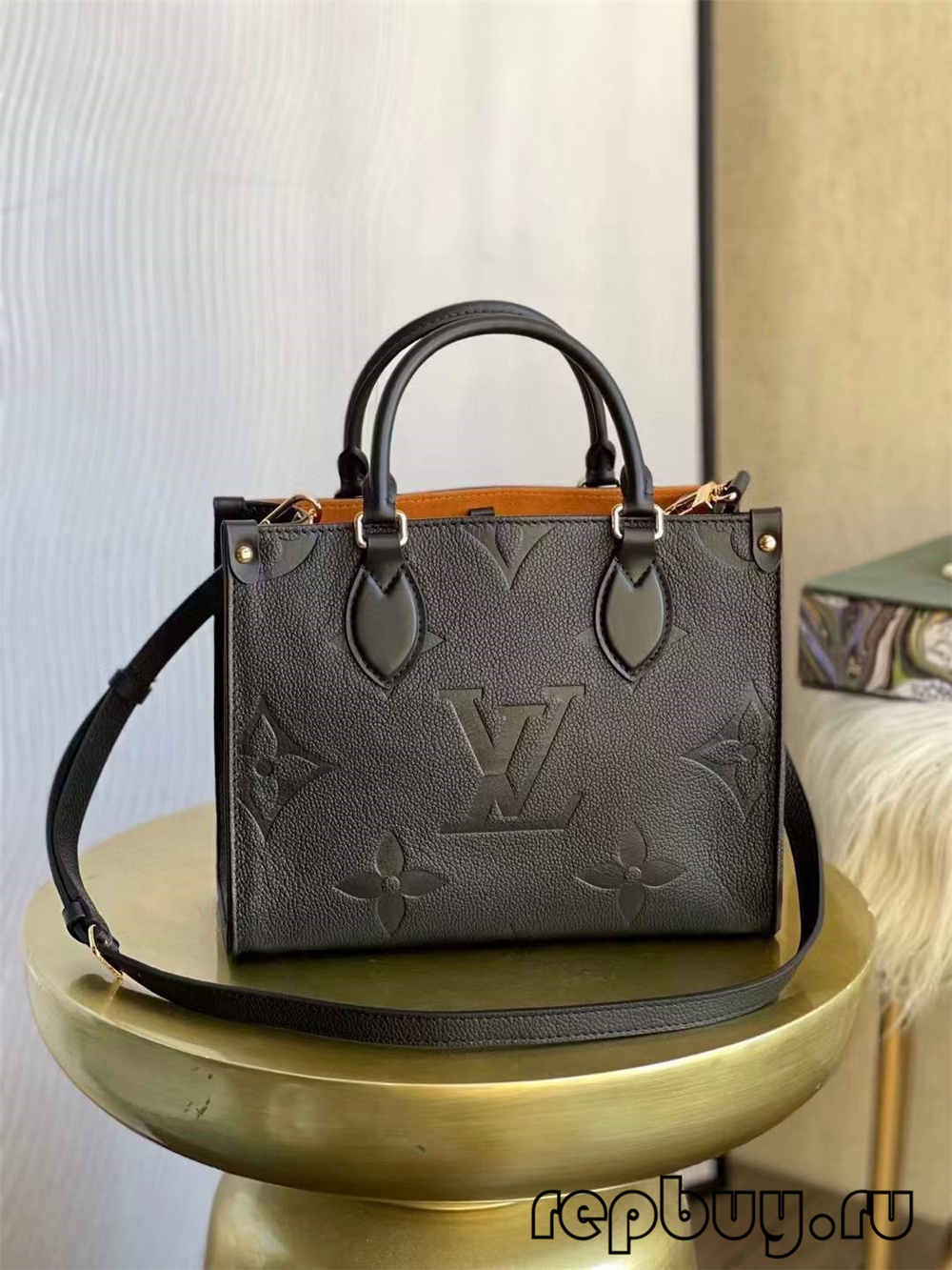 Louis Vuitton ONTHEGO M45653 उत्तम गुणस्तरको प्रतिकृति झोला (२०२२ अद्यावधिक गरिएको)-Best Quality Fake Louis Vuitton Bag Online Store, Replica designer bag ru
