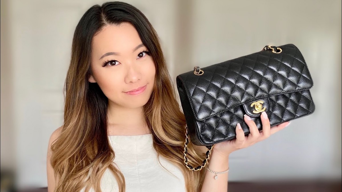 Shebag visu laiku vislabāk pārdotais — Chanel klasiskākā, vidēji 25 cm klasiskā atloka (Chanel CF Caviar Leather Black) (atjaunināta 2022. gadā) — labākās kvalitātes viltotās Louis Vuitton somas tiešsaistes veikals, dizainera somas kopija ru