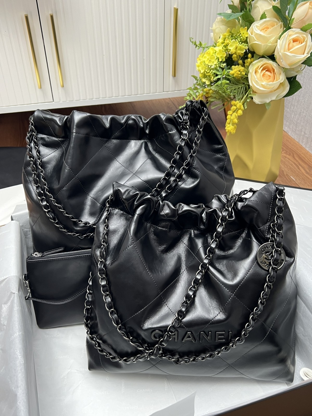 How good quality is a Chanel 22 fake bag？（2023 updated）-Umgangatho ogqwesileyo woMgangatho weFake weLouis Vuitton kwiVenkile ye-Intanethi, ibhegi yomyili weReplica ru