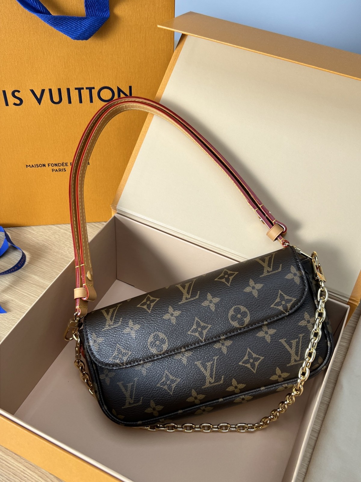 How good quality is a M81911 LOUIS VUITTON WALLET ON CHAIN IVY（2023 new edition）-Molemo ka ho Fetisisa Lebenkele la Lebenkele la Marang-rang la Fake Louis Vuitton, Replica designer bag ru