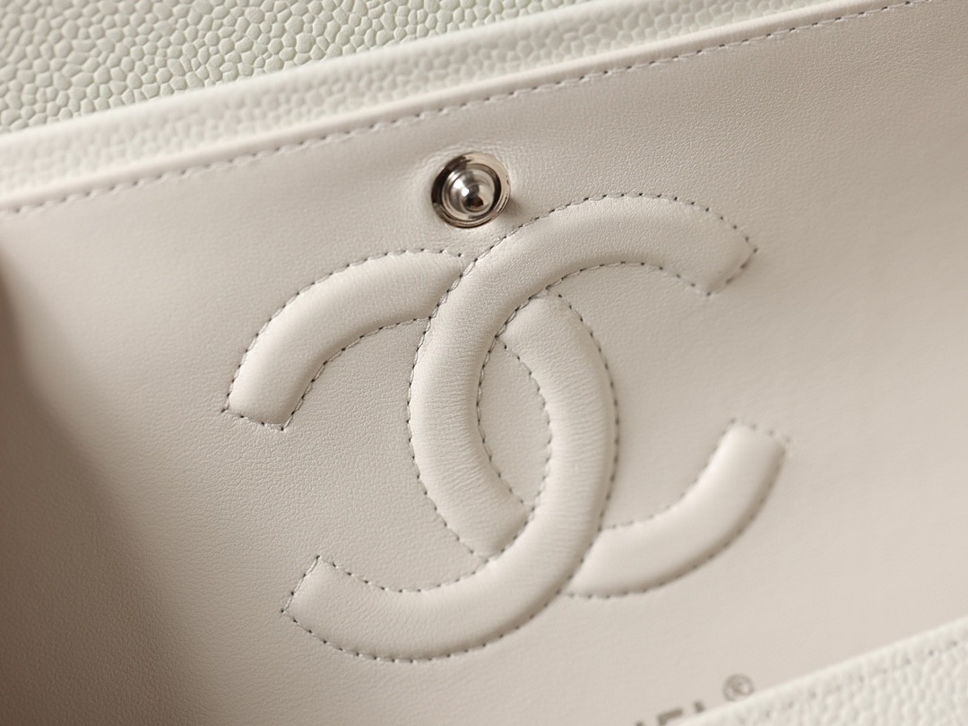 How Good quality is a Shebag White Chanel Classic Flap bag？（2023 updated）-最好的質量假路易威登包網上商店，複製設計師包 ru