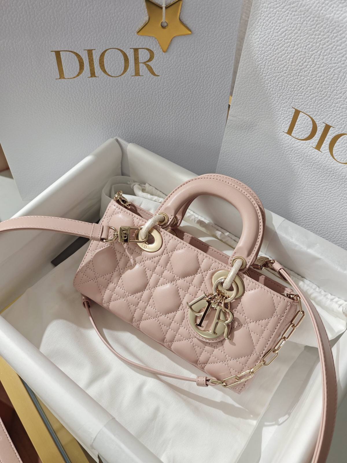 Shebag super replica Lady Dior D Joy pink bag review(2025 July updated)-Bedste kvalitet Fake Louis Vuitton Bag Online Store, Replica designer bag ru