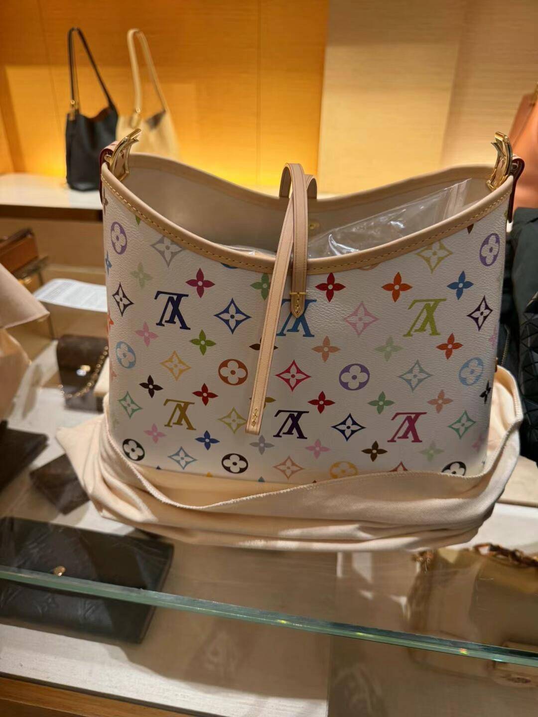 Shebag buys an Authentic Louis Vuitton Carryall white monogram bag(Oct 2025 updated)-بهترين معيار جي جعلي لوئس ويٽون بيگ آن لائين اسٽور، ريپليڪا ڊيزائنر بيگ ru