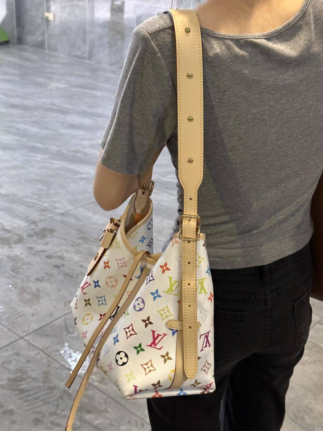 Shebag buys an Authentic Louis Vuitton Carryall white monogram bag(Oct 2025 updated)-بهترين معيار جي جعلي لوئس ويٽون بيگ آن لائين اسٽور، ريپليڪا ڊيزائنر بيگ ru