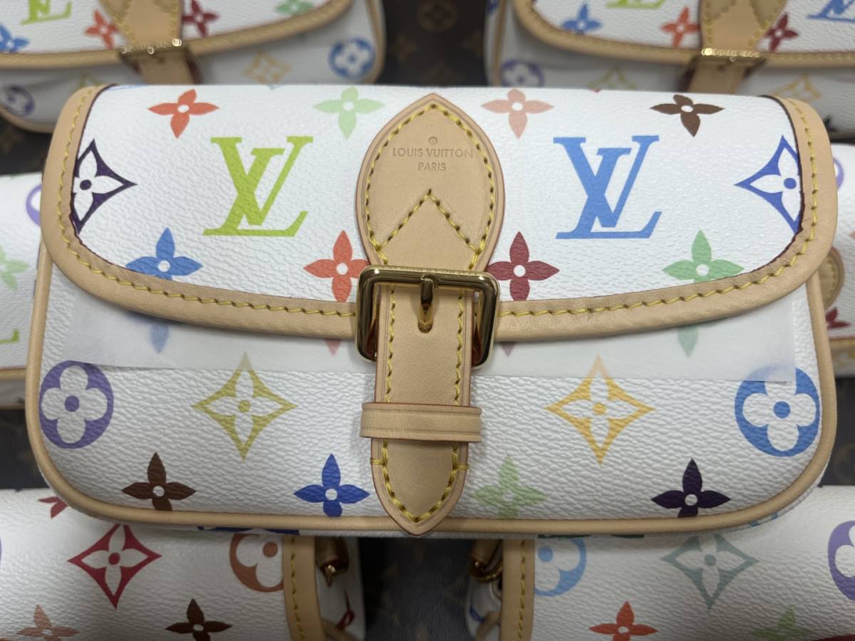 白三彩 Diana-Best Quality Fake Louis Vuitton Bag Online Store, Replica designer bag ru