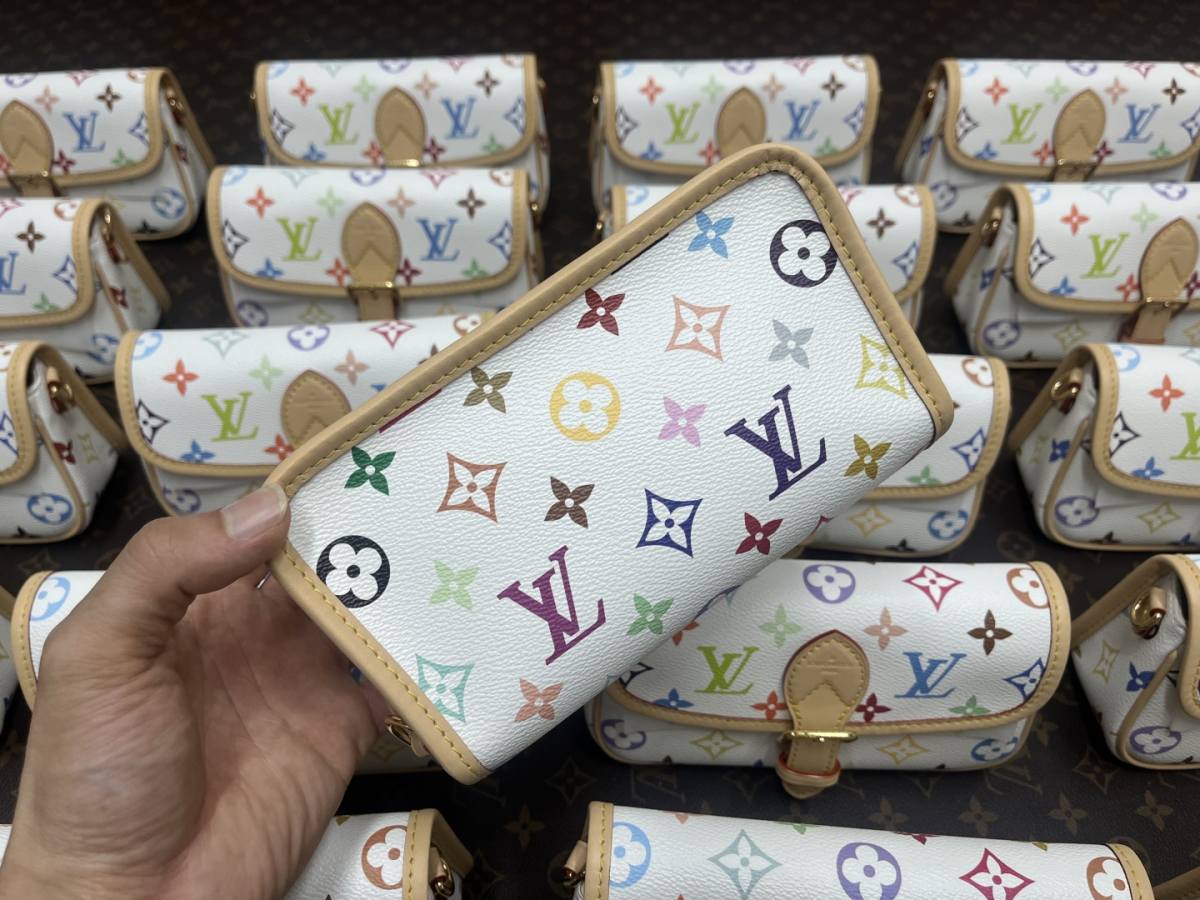 白三彩 Diana-Best Quality Fake Louis Vuitton Bag Online Store, Replica designer bag ru