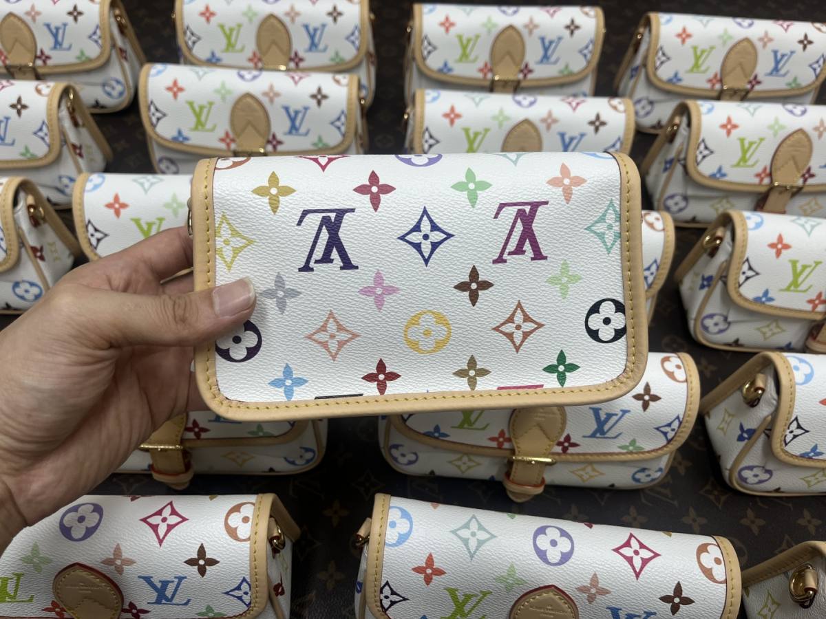 白三彩 Diana-Best Quality Fake Louis Vuitton Bag Online Store, Replica designer bag ru