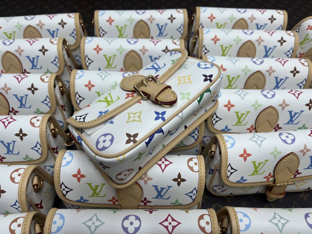 白三彩 Diana-Best Quality Fake Louis Vuitton Bag Online Store, Replica designer bag ru