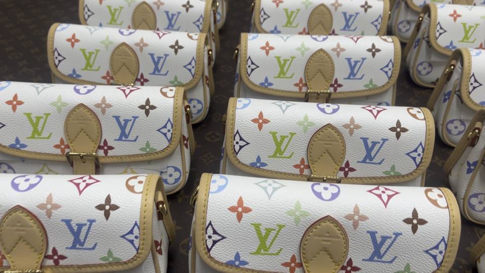 白三彩 Diana-Best Quality Fake Louis Vuitton Bag Online Store, Replica designer bag ru