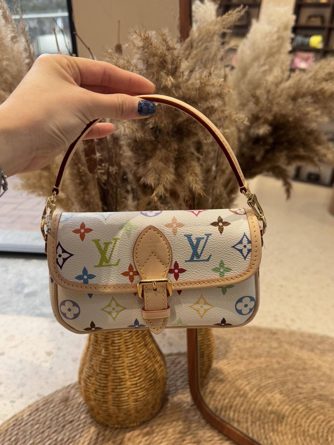白三彩 Diana-Best Quality Fake Louis Vuitton Bag Online Store, Replica designer bag ru